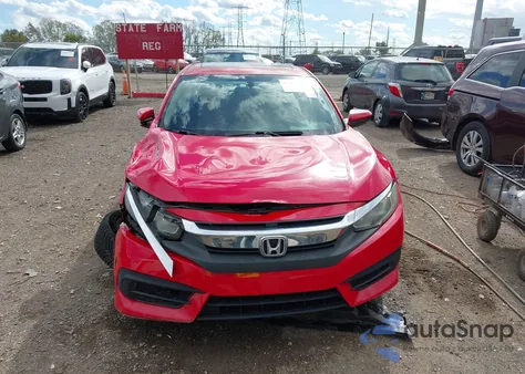 2016 Honda Civic Ex из США, поврежденный, VIN 2HGFC2F77GH561742